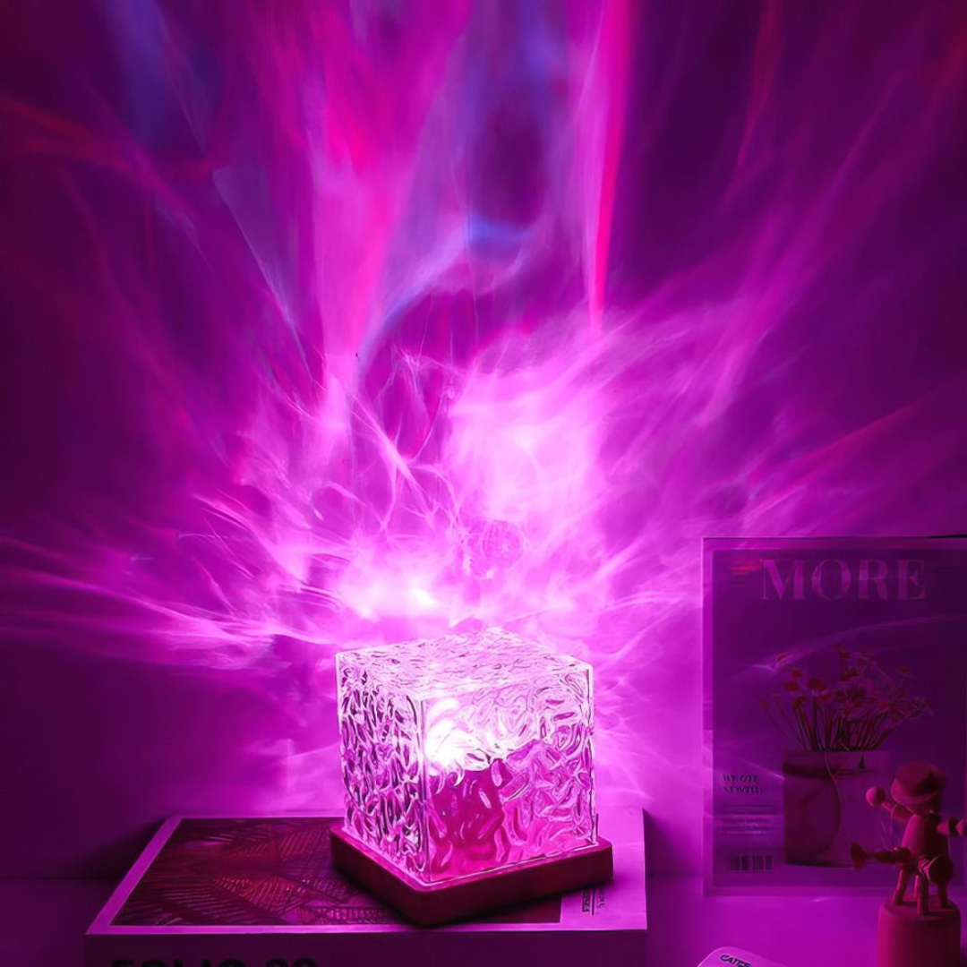 The wave projector lamp