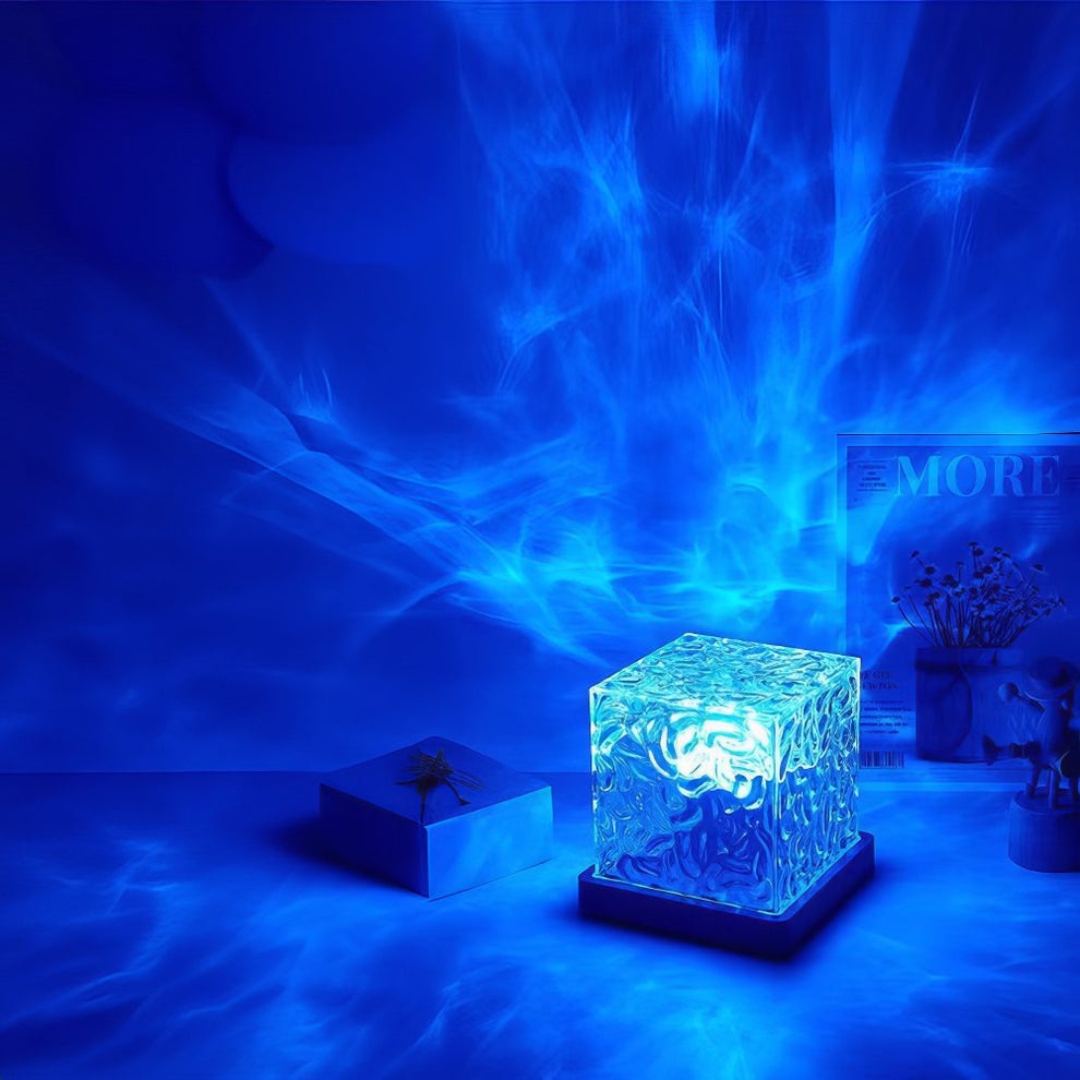 The wave projector lamp