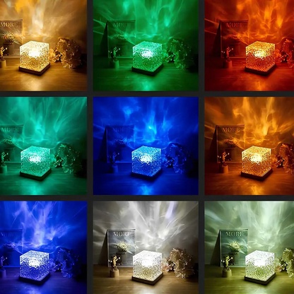 The wave projector lamp